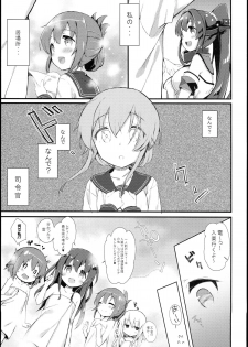 (C89) [mocha*2popcorn (Kibii Mocha)] Inazuma wa Zutto Zutto Zutto Shireikan no Hishokan nano desu (Kantai Collection -KanColle-) - page 7