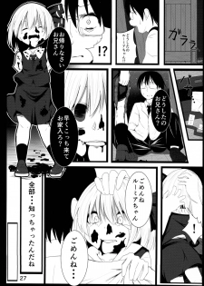 (Shuuki Reitaisai) [Lolimate (Niisan)] Makkurayami na Mirai (Touhou Project) - page 26