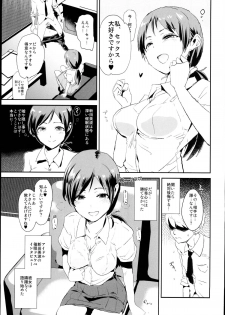 (C89) [Yami ni Ugomeku (Dokurosan)] Nitta Minami no Saimin Dosukebe Interview (THE IDOLM@STER CINDERELLA GIRLS) - page 5