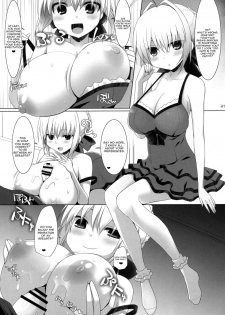 (C86) [Kujira Logic, TOYBOX (Kujiran, Kurikara)] Goshujin-sama Oppai desu yo!! 2 (Fate/EXTRA CCC) [English] [constantly] - page 20