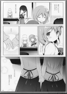 (C89) [Shiratamaco (Shiratama)] Usagi Syndrome 2 (Gochuumon wa Usagi desu ka?) - page 19