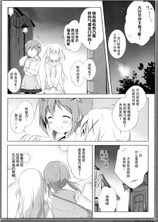 (C89) [Shiratamaco (Shiratama)] Usagi Syndrome 2 (Gochuumon wa Usagi desu ka?) [Chinese] [脸肿汉化组] - page 9