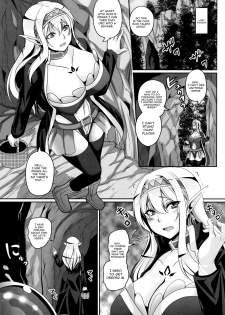 (C89) [Tiramisu Tart (Kazuhiro)] Inran Elf Musume to Slime [English] [constantly] - page 4