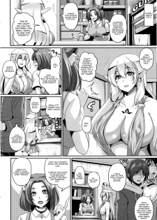 (C89) [Tiramisu Tart (Kazuhiro)] Inran Elf Musume to Slime [English] [constantly] - page 5