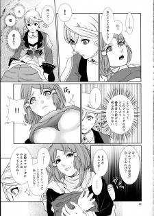 (C89) [3egg (Meriko)] Sennyuu Chishiki to Setsuju (Tales of Zestiria) - page 25