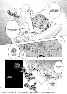 [Aishiteru. (Kamogawa Taiyaki)] LOVE HONEY (DIABOLIK LOVERS) [English] [Akui Chansera] - page 14