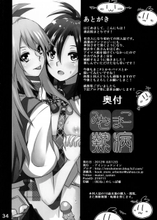 (C82) [Einshotenin (Shotenin Matori)] MikiMako Netsubyou (THE iDOLM@STER) - page 34