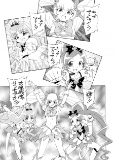 (C78) [Kuroshikatei (Unno Hotaru)] 1 + 2 + Sunshine (Heartcatch Precure!) - page 2