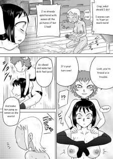 [Calpis Koubou] Onaho-ka Shita Shoujo x Futanari-ka Shita Shoujo | Onaholized Girl x Futanarized Girl [English] - page 11