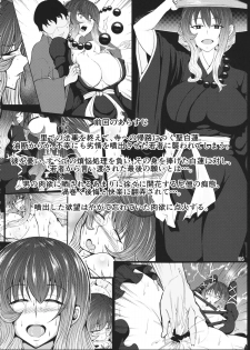 (Shuuki Reitaisai 2) [Tsujigiri Cross Chop (Hanzawa 821)] Hibutsu Kaichou Myourenji Kyosei Otsu (Touhou Project) - page 3