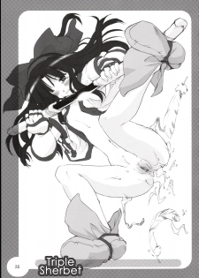 (C65) [Shimoyakedou (Ouma Tokiichi)] Triple Sherbet (Samurai Spirits) - page 34