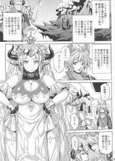 (C89) [Nounai Ekijiru (Somejima)] Hetare Yuusha to Netorare no Himegimi (Granblue Fantasy) - page 2