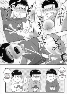 (C89) [Optimism small country (Horikiri Haruto)] Sutabaa no Ura Menu (Osomatsu-san) [English] [Rapinii] - page 18