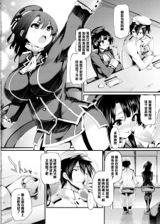 (C88) [Mata Ashita. (Oohira Sunset)] Versus Takao (Kantai Collection -KanColle-) [Chinese] [黑条汉化] - page 5