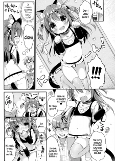 [Usashiro Mani] CosImo. | Cosplay Little Sister (Heartcatch Puni Pedo! Cosmos Gumi) [English] {5 a.m.} - page 7