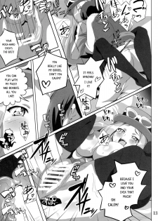 [Commanding Eagle (Washizuka Sho)] Bitch Serena no DoriDori Power | Bitch Serena's DreamDream Power (Pokémon XY) [English] [Risette] [Digital] - page 12