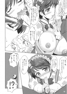 (C88) [KNIGHTS (Kishi Nisen)] Mo~tto! Oishii Shizuku (THE IDOLM@STER CINDERELLA GIRLS) - page 9