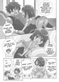 (Puniket 23) [Byousatsu Tanukidan (Saeki Tatsuya)] Asuha no No-Pan Hamehame Daisakusen | Asuha's no Panties Sex Strategy (Lotte no Omocha!) [English] [Rizel] - page 2