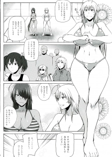 (C89) [Kikuya (Kimura Naoki)] H na Omise no Toku A Toushi Go&Shock (Ikkitousen) - page 7