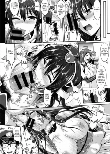(C85) [YURIRU-RARIKA (Kojima Saya, Lazu)] Senkan Nagato to Hentai Teitoku | Battleship Nagato and Perverted Admiral (Kantai Collection -KanColle-) [English] [MintVoid] - page 16