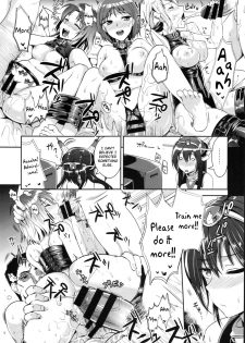 (C85) [YURIRU-RARIKA (Kojima Saya, Lazu)] Senkan Nagato to Hentai Teitoku | Battleship Nagato and Perverted Admiral (Kantai Collection -KanColle-) [English] [MintVoid] - page 9