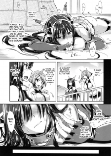 (C85) [YURIRU-RARIKA (Kojima Saya, Lazu)] Senkan Nagato to Hentai Teitoku | Battleship Nagato and Perverted Admiral (Kantai Collection -KanColle-) [English] [MintVoid] - page 13