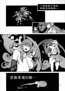 (C75) [Perestroika (Inoue Kiyoshirou)] Boukensha-tachi no Ori (Dragon Quest III) [Chinese] [HazelF个人汉化] - page 19