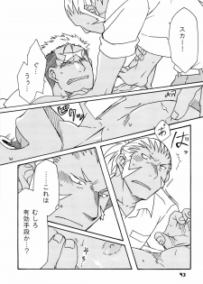 (C80) [Huujin (Shoshinsha Man)] Scar o Hazukashime Naosu Hon (Fullmetal Alchemist) - page 43