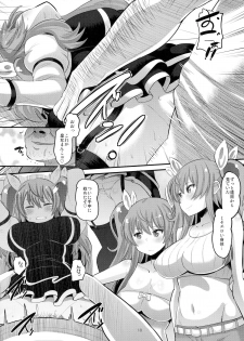 (C89) [AMP (Norakuro Nero)] Guren no Mesu Koujo (Rakudai Kishi no Cavalry) - page 9