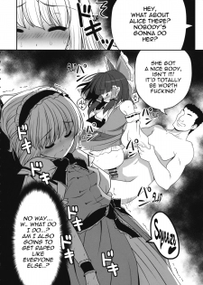 (CT26) [Yosutebito na Mangakaki (Tomoki Tomonori)] Neta Furi Alice (Touhou Project) [English] {Mant} - page 11