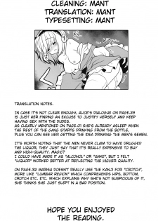 (CT26) [Yosutebito na Mangakaki (Tomoki Tomonori)] Neta Furi Alice (Touhou Project) [English] {Mant} - page 35