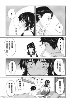 (COMIC1☆9) [Rosapersica (Ichinomiya)] Yoru Yahagi (Kantai Collection -KanColle-) [Chinese] [嗶咔嗶咔漢化組] - page 12