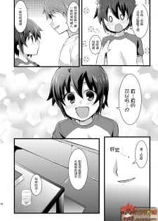 [Mitsuya Yoguru (Futaba841)] Kiken! Net de Shiriatta Onii-san to Gachi Hame SEX (Inazuma Eleven) [Chinese] [萌の大陆] [Digital] - page 7