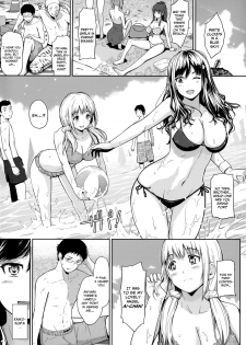 [Hissatsukun] Swap on the Beach!! (Uri-Uri JK) [English] [EHCOVE] [Decensored] - page 1