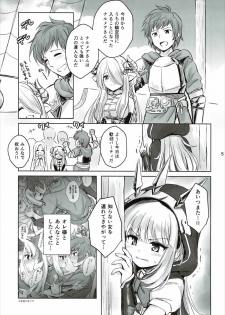 (C89) [54BURGER (Marugoshi)] Tensai Bishoujo Renkinjutsushi no Kattou 2 (Granblue Fantasy) - page 3