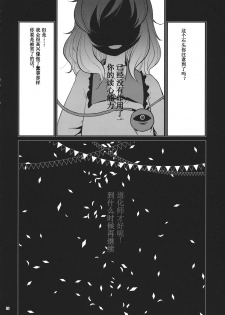 (C88) [tuiteyukenuyo (Zo)] Aka to Ao no Circus (Touhou Project) [Chinese] [名字还没起的汉化组] - page 25
