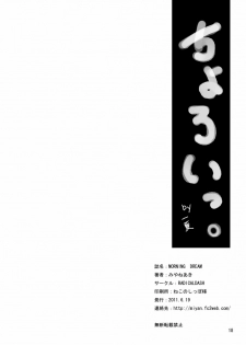 (SC52) [RADICAL DASH (Miyane Aki)] MORNING DREAM (IS <Infinite Stratos>) - page 17