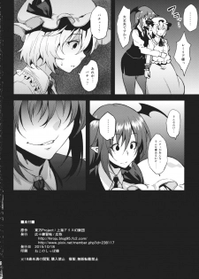 (Shuuki Reitaisai 2) [Hirojuu Renshuuchou (Hiroya)] Pache Otoshi after II (Touhou Project) - page 21