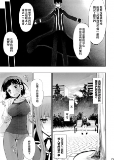 (C89) [Bloody Okojo (Mojyako, Caviar)] turnover (Sword Art Online) [Chinese] [沒有漢化] - page 4