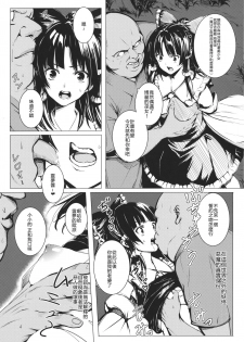 (C89) [Susano Arashi (Takemori Shintarou)] Jikou Seiritsu (Touhou Project) [Chinese] [CE家族社] - page 11