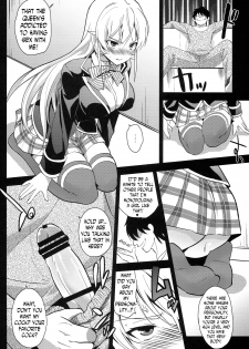 (COMIC1☆8) [Kitsune (Tachikawa Negoro)] Ochibureta Joou to Niku | The Fallen Queen & Meat (Shokugeki no Soma) [English] [N04h] - page 6