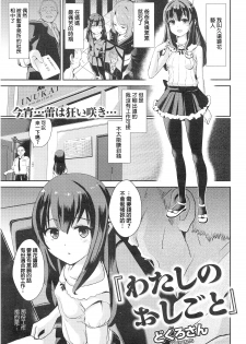 [Dokurosan] Watashi no Oshigoto (COMIC Kairakuten XTC Vol. 5) [Chinese] - page 1