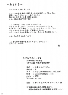 (Reitaisai 12) [Akikaze Asparagus (Aki)] Kite Mite Sawatte (Touhou Project) - page 29