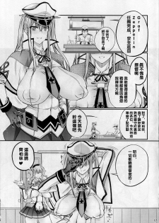 (SC2016 Winter) [Zensoku Rider (Tenzen Miyabi)] Juukan Collection - Nazo no Renshuu Junyoukan to Doitsu Kuubo Toujou (Kantai Collection -KanColle-) [Chinese] [沒有漢化] - page 16