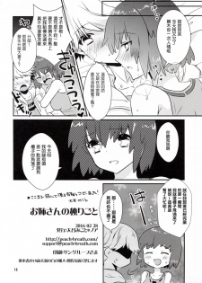 (SC2016 Winter) [Noix (Ootani Mikoto)] Onee-san no Hitorigoto (Soukyuu no Fafner Exodus) [Chinese] [塔布里斯個人漢化] - page 18