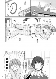 [Kamemushi (Kaminaru Fuyu)] Syokusyu Tsukue [Chinese] [沒有漢化] [Digital] - page 10