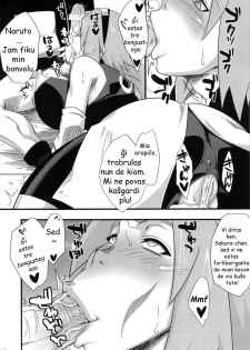 (C82) [Karakishi Youhei-dan Shinga (Sahara Wataru)] Konoha Saboten (Naruto) [Esperanto] {EsperantistaPorno} - page 21