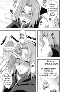 (C82) [Karakishi Youhei-dan Shinga (Sahara Wataru)] Konoha Saboten (Naruto) [Esperanto] {EsperantistaPorno} - page 18