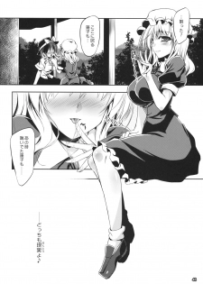 (C89) [Reverse Noise (Yamu)] Yume to Utsutsu no Kyoukai de (Touhou Project) - page 47