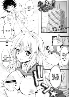 (C84) [Natsuiro Shoujo (Takanashi Haruto)] Shiyouyo! (Toaru Kagaku no Railgun) [English] [Tigoris Translates] - page 4